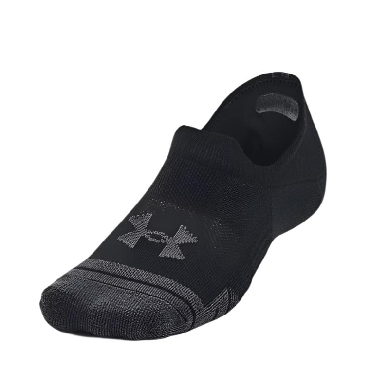 Under Armour Unisex Socks Performance Tech 3-Pack Ultra Low Tab Black/Jet Grey
