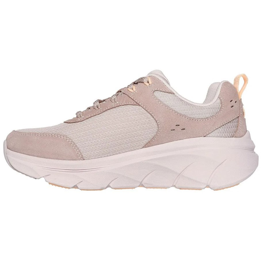 Skechers Womens Trainer D lux Walker 2.0 Autumn Sun Taupe Orange Donaghys