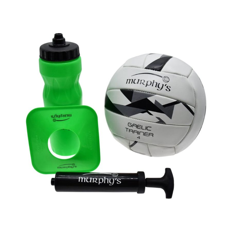 Reydon Murphys Gaelic football training 5-piece set with ball, tee and bottle