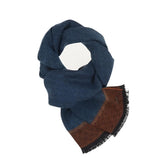 Bugatti Mens Scarf 630314 Navy