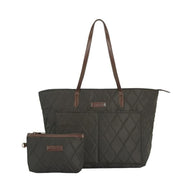 Barbour Womens Bag Quilted Tote Olive