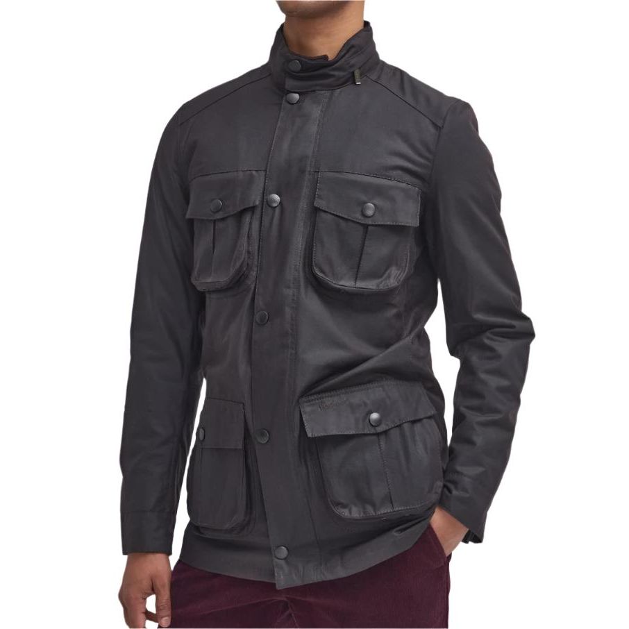 Barbour Mens Jacket Corbridge Waxed RU94 Rustic