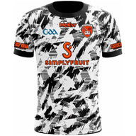 McKeever Youth Jersey Armagh GAA Official Goalkeeper 24/25 White/Black