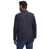 Barbour Mens Jacket Lutz Quilted Navy