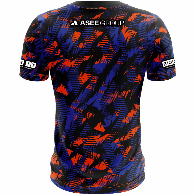 McKeever Youth Armagh Goalkeeper Jersey 24/25 Black/Blue/Orange