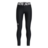 Under Armour Girls Leggings HeatGear Black/White