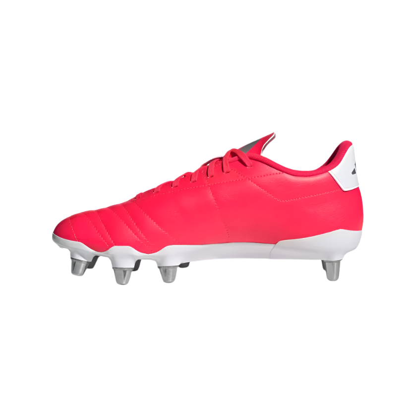 Adidas Adults Boots Kakari SG Rugby Lucid Red/Silver Metallic/Cloud White