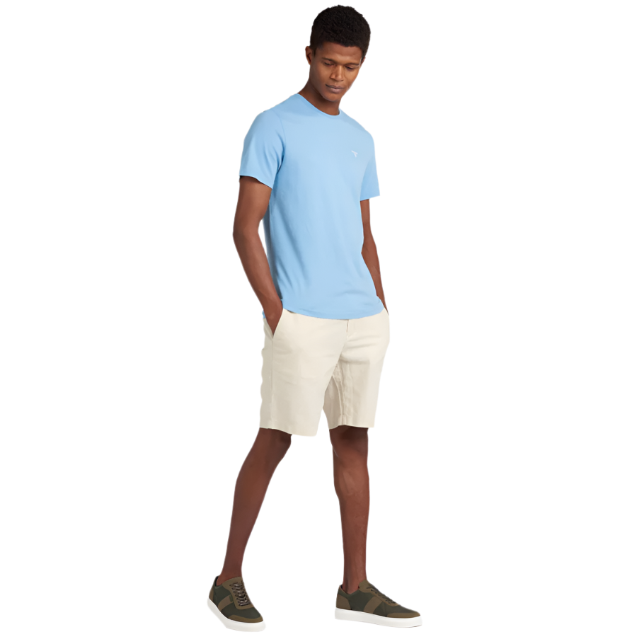 Barbour Mens Tee Essential Sports Blue