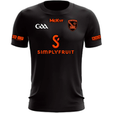 McKeever Adults Armagh GAA Away Jersey 24/25 Player Fit Black