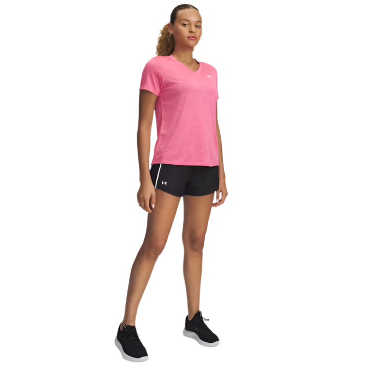 Under Armour Womens Shorts Tech Play Up Black/White