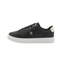 Tommy Hilfiger Womens Trainer Essential Chic Court Sneaker Black