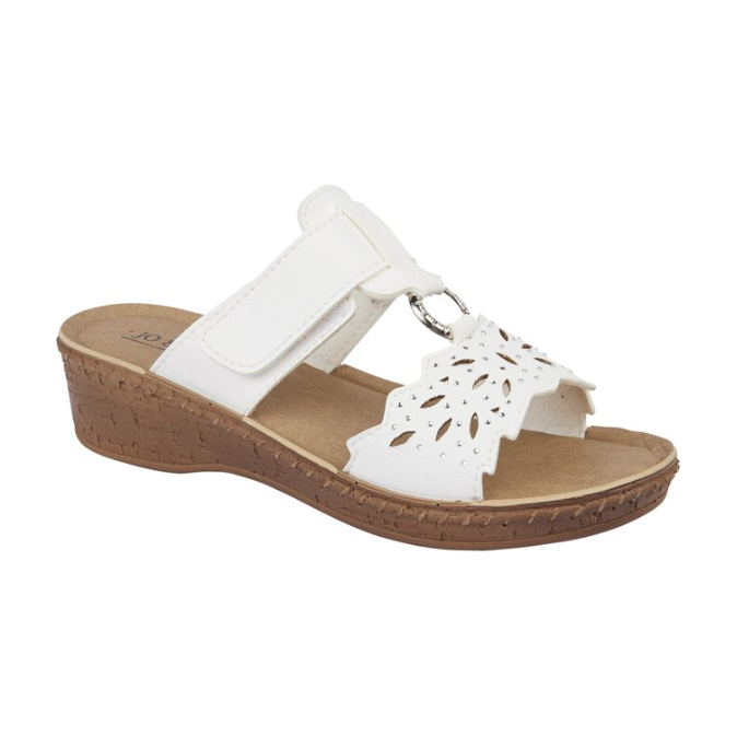Jo&Joe Womens Sandal Gibraltar White