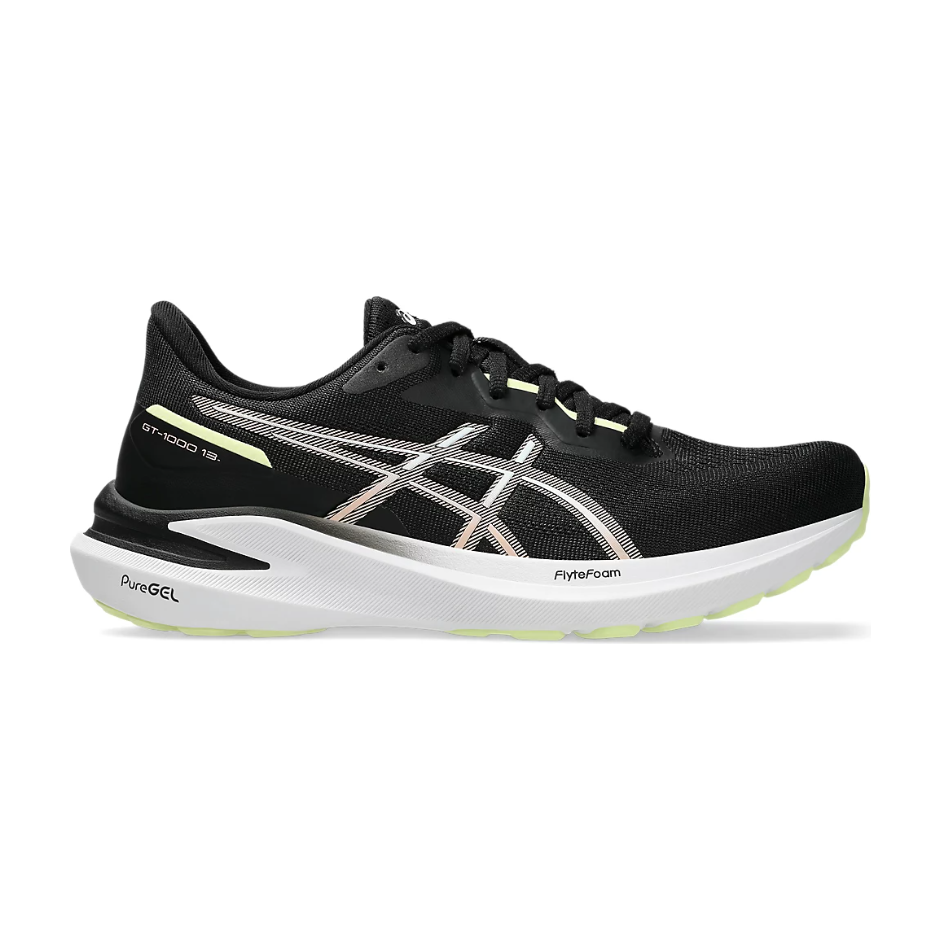 Asics Womens Trainer GT-1000 13 Black/Breeze