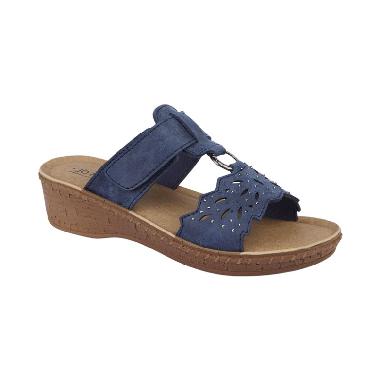 Jo & Joe Women's Sandal Gibraltar Navy