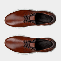 Ecco men's mocha leather lace-up shoe
