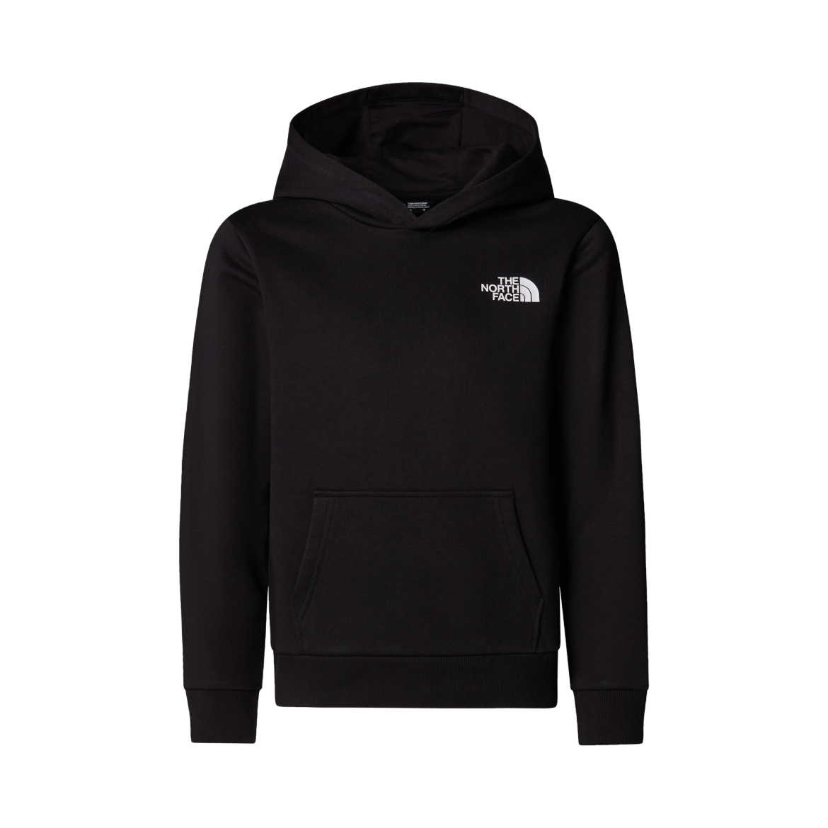 The North Face Teen Hoodie Simple Dome Black