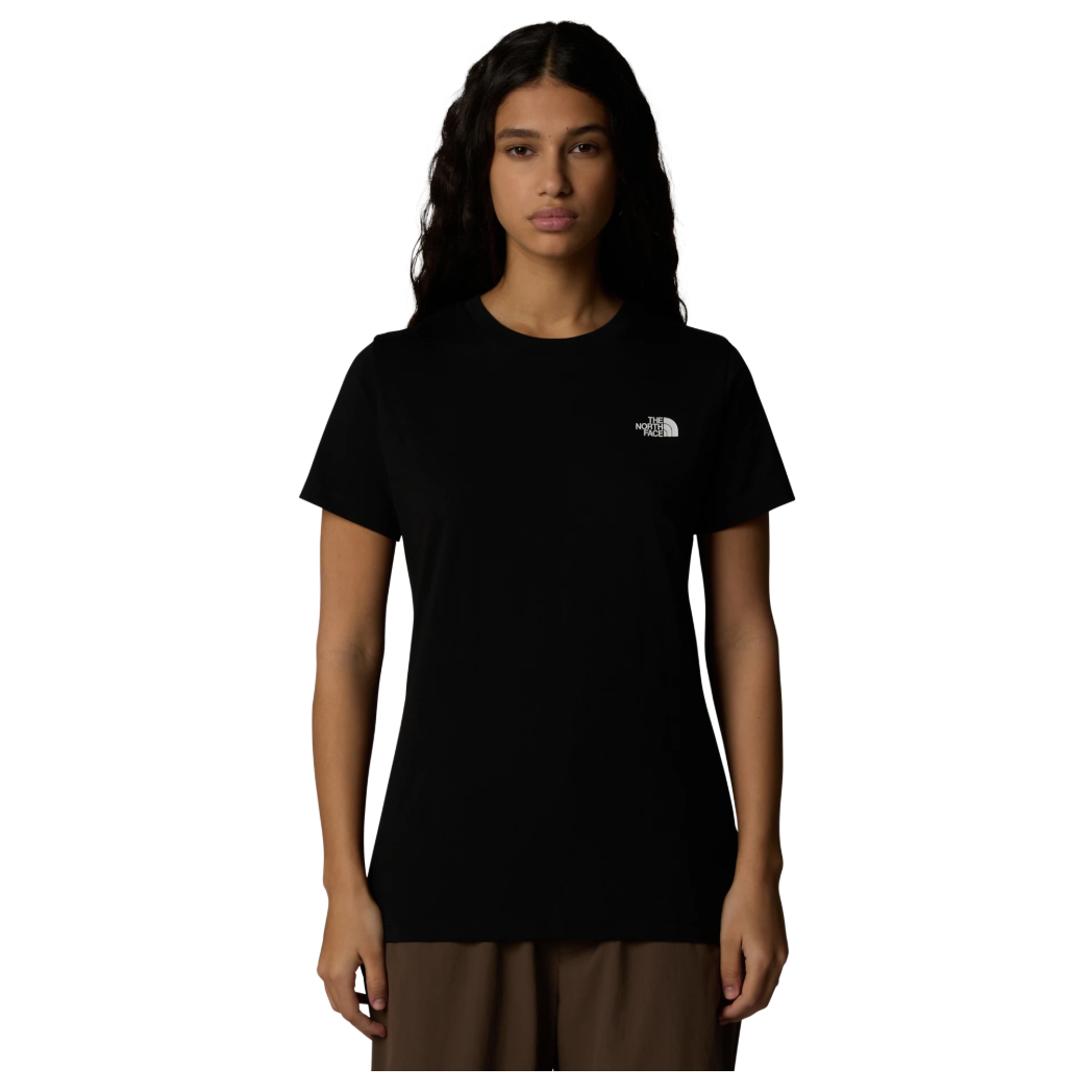 The North Face Womens Tee Simple Dome Slim Black