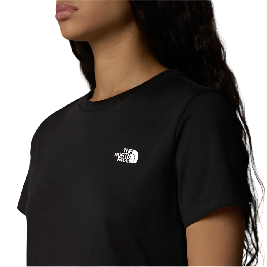 The North Face Womens Tee Simple Dome Slim Black