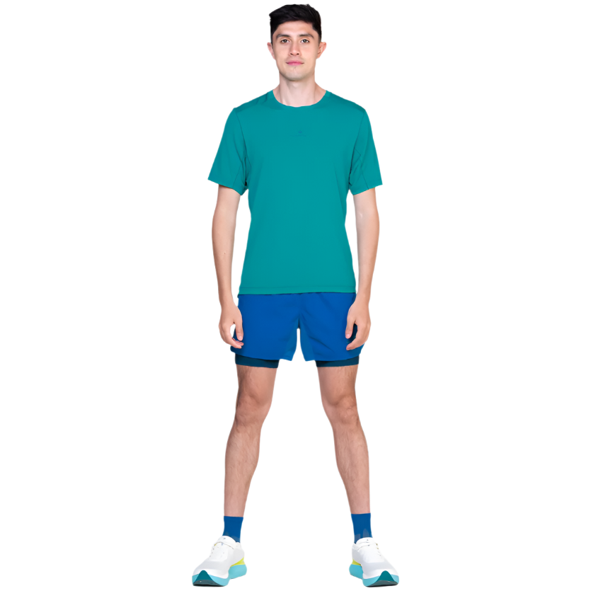 Ronhill Mens Tee Tech S/S Deep Laguna/Seafaring