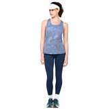 Ronhill women's navy tights with zip
