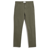 Farah Mens Chino Elm STR Twill Olive Green