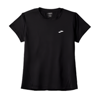 Brooks Womens Tee Sprint Free Short Sleeve 3.0 Black