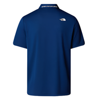 The North Face Mens Polo Top Tanken Polo Estate Blue