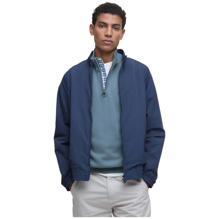 Barbour Mens Jacket Summer Royston Navy