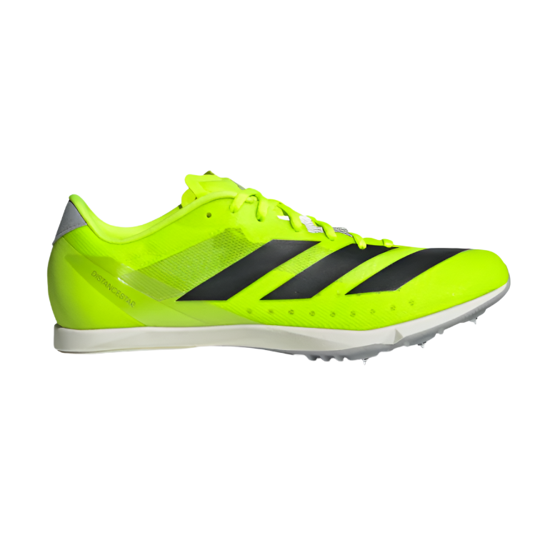 Adidas Unisex Trainer Running Spikes Distancestar Lucid Lemon/Core Black/Halo Silver