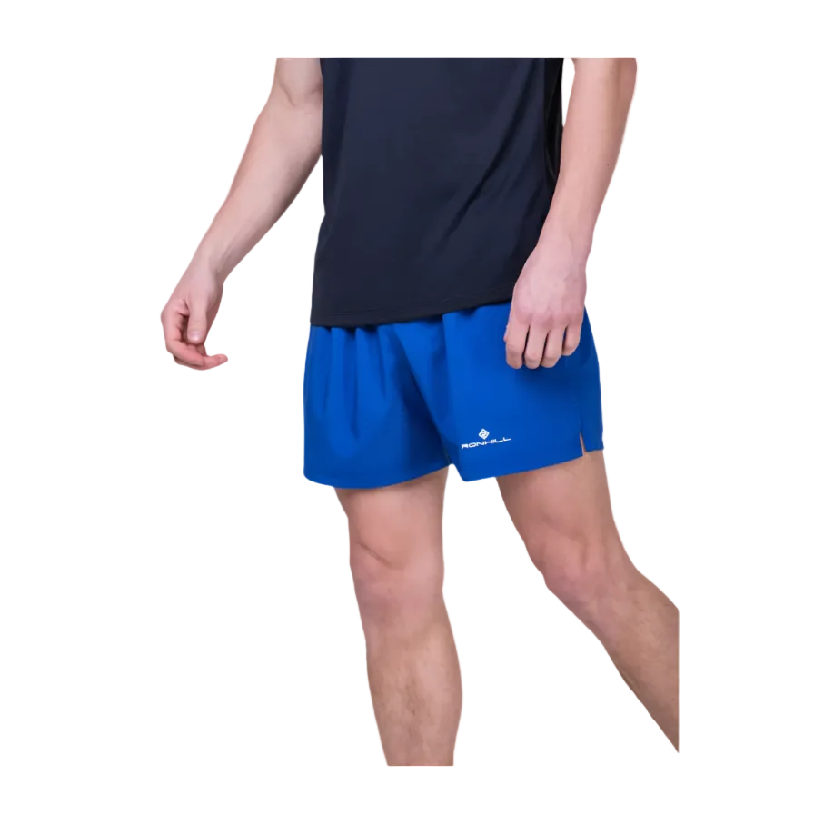 Ronhill Mens Shorts Core 5" Dark Cobalt/Bright White