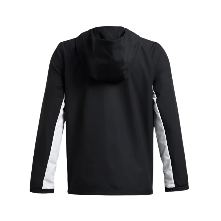 Under Armour Boys Jacket Rival Woven Black/White