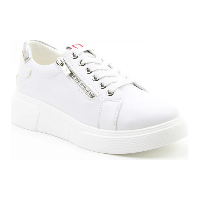 Heavenly Feet Womens Trainer Shelby White