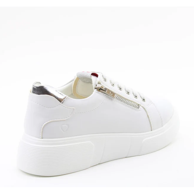 Heavenly Feet Womens Trainer Shelby White