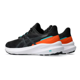 Asics kids' black lace-up trainer
