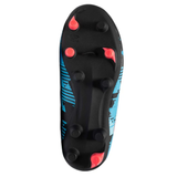 Umbro Kids Football Boot Formation III IRL FG VE Black/Coral Paradise/Light Blue