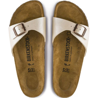 Birkenstock Womens Sandal Madrid Graceful Pearl White