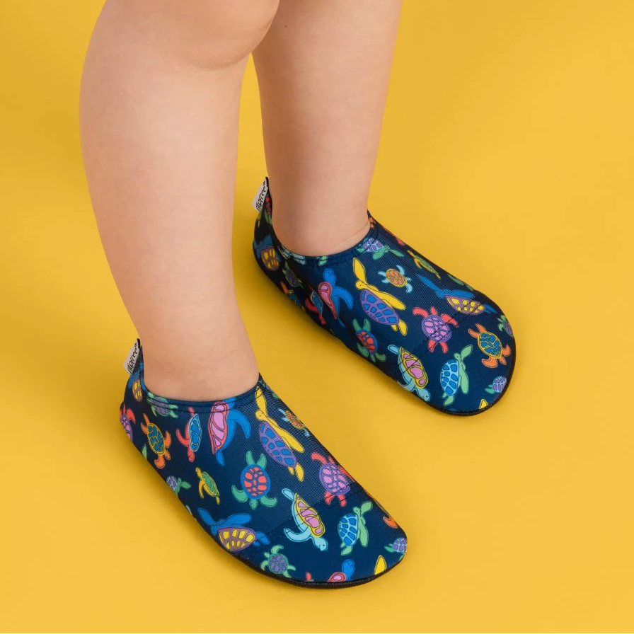 Slipfree Unisex Shoes Turtles Blue