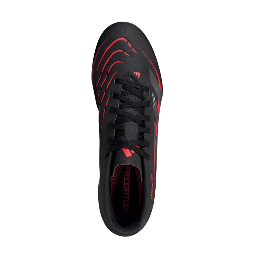 Adidas Adults Astro Turf Boot Predator Club Core Black/Grey Four/Lucid Red
