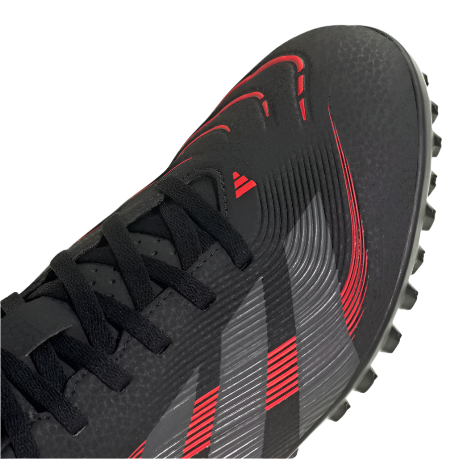 Adidas Adults Astro Turf Boot Predator Club Core Black/Grey Four/Lucid Red