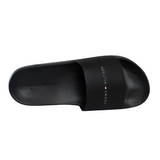 Tommy Hilfiger men's black slip-on footwear