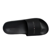 Tommy Hilfiger men's black slip-on footwear