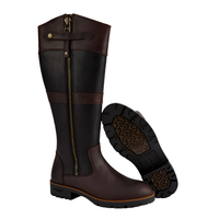 Dubarry Womens Boot Roundstone Black/Brown