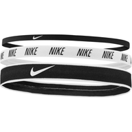 Nike Unisex Headbands Mixed Width Black/White/Black