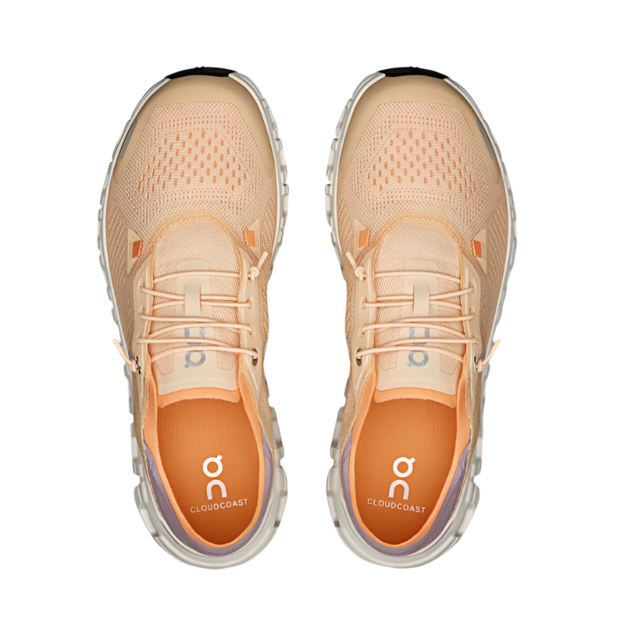 On Womens Trainer Cloud 6 Coast Blonde/Mauve