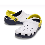Crocs kids' white slip-on clog