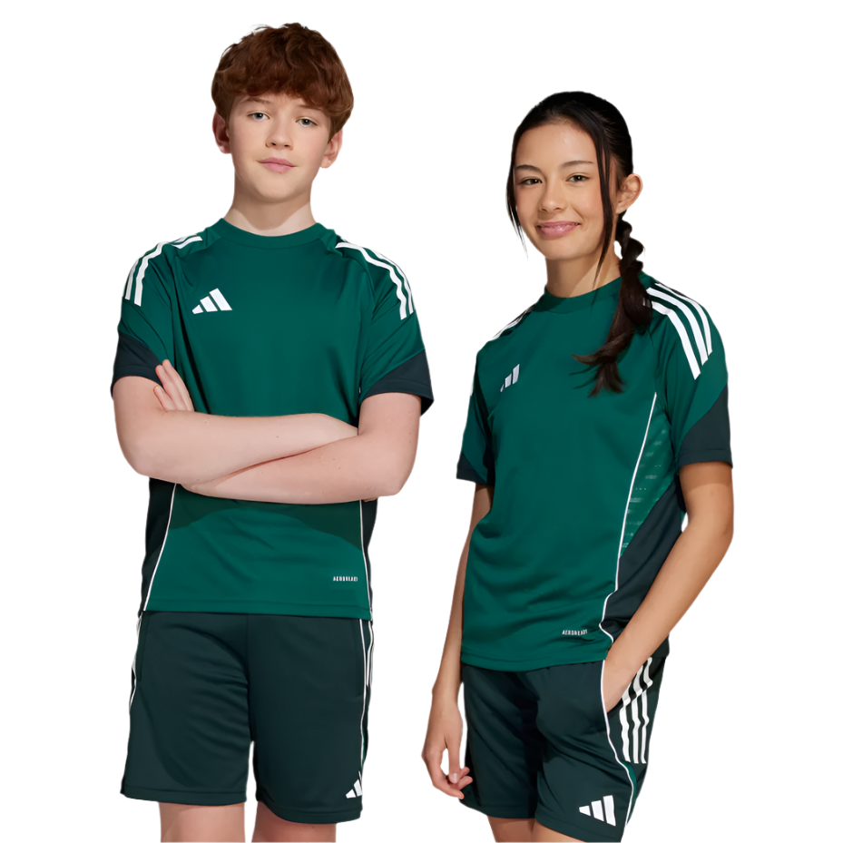 Adidas Kids Jersey Tiro 25 Competition Training Team Dark Green/Shadow Green