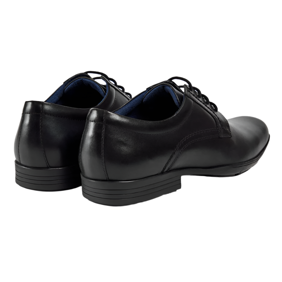 POD Mens Shoe Alec Black Leather