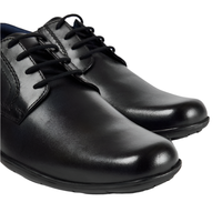 POD Mens Shoe Alec Black Leather