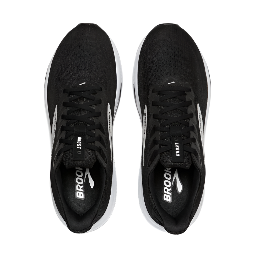 Brooks Mens Trainer Ghost 17 Black/Grey/White