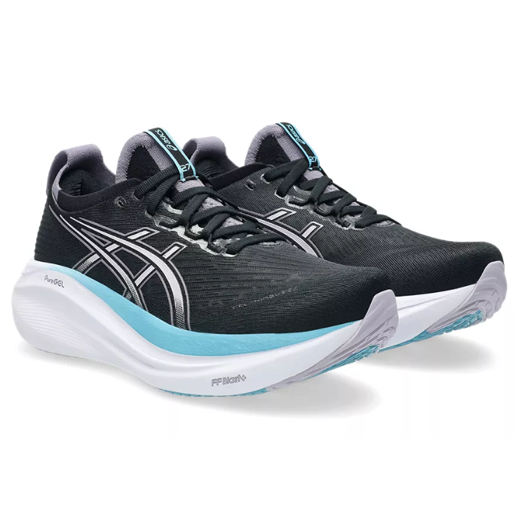 Asics Womens Trainer Gel-Nimbus Black/Dusk Violet